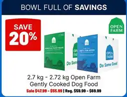 Ren’s Pets Depot Open Farm Gently Cooked Dog Food offer