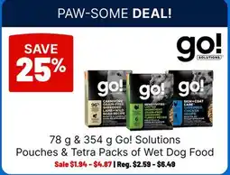 Ren’s Pets Depot Go! Solutions Pouches & Tetra Packs of Wet Dog Food offer