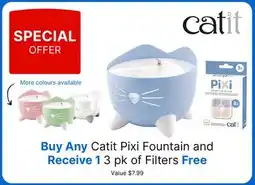 Ren’s Pets Depot Catit Pixi Fountain offer