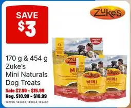 Ren’s Pets Depot Zuke's Mini Naturals Dog Treats offer