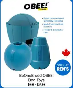 Ren’s Pets Depot BeOneBreed OBEE! Dog Toys offer