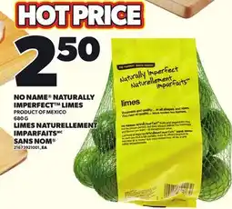 Independent Grocer NO NAME NATURALLY IMPERFECT LIMES offer