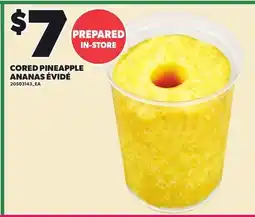 Independent Grocer CORED PINEAPPLE offer