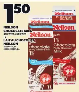 Independent Grocer NEILSON CHOCOLATE MILK offer
