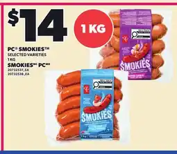 Independent Grocer PC SMOKIES offer