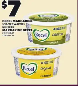 Independent Grocer MARGARINE BECEL, 637/800 G offer