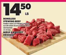 Independent Grocer BONELESS STEWING BEEF offer