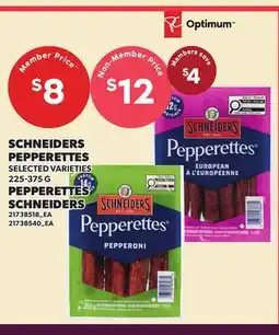 Independent Grocer SCHNEIDERS PEPPERETTES offer