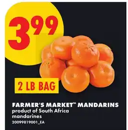 No Frills FARMER'S MARKET MANDARINS, 2 LB BAG offer