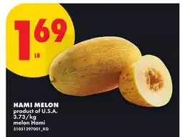 No Frills HAMI MELON offer