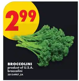 No Frills BROCCOLINI offer