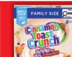 Food Basics GENERAL MILLS FAMILY SIZE CEREAL offer