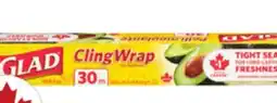 Food Basics GLAD CLING WRAP offer