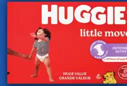 Food Basics HUGGIES LITTLE MOVERS, SNUGGLERS DIAPERS offer
