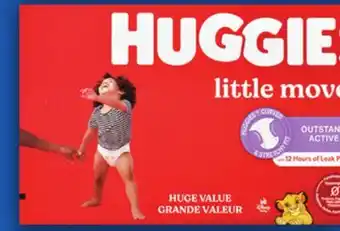 Food Basics HUGGIES LITTLE MOVERS, SNUGGLERS DIAPERS offer