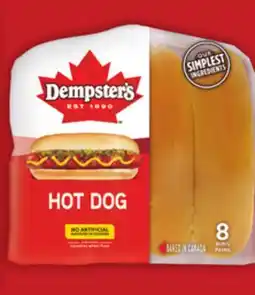 Food Basics DEMPSTER'S BREAD 675 G BUNS 8'S offer
