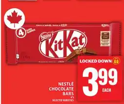 Food Basics NESTLÉ CHOCOLATE BARS offer