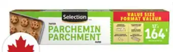 Food Basics SELECTION PARCHMENT PAPER offer