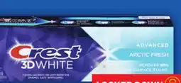Food Basics CREST 3D WHITE TOOTHPASTE OR ORAL-B GLIDE FLOSS PICKS offer
