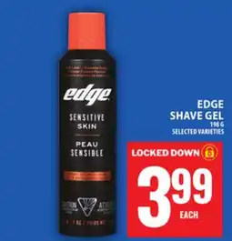 Food Basics EDGE SHAVE GEL offer