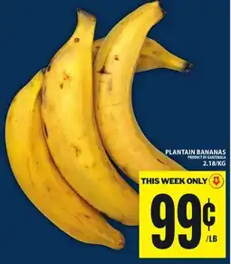 Food Basics PLANTAIN BANANAS offer