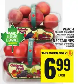 Food Basics PEACH OR NECTARINES offer