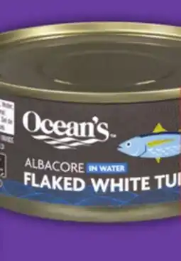 Food Basics OCEAN'S ALBACORE WHITE TUNA offer