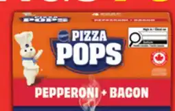 Food Basics PILLSBURY PIZZA POPS 380 G TOASTER STUDEL 326 G FROZEN offer