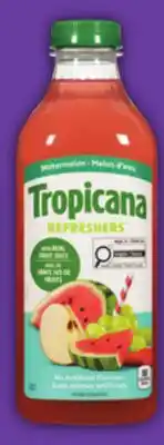 Food Basics PURE LEAF ICED TEA 1.75 L TROPICANA DRINKS 1.36 L offer