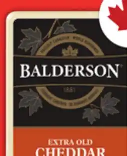 Food Basics BALDERSON CHEDDAR offer