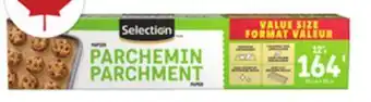 Food Basics SELECTION VALUE SIZE PARCHMENT PAPER offer
