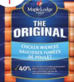 Food Basics MAPLE LODGE FARMS OR ZABIHA HALAL CHICKEN WIENERS offer
