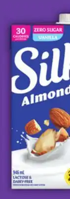 Food Basics SILK ALMOND BEVERAGE offer