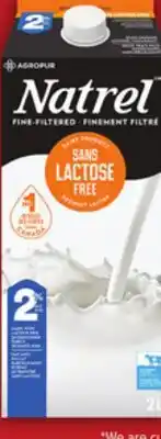 Food Basics NATREL LACTOSE FREE OR ORGANIC MILK SIMPLY LEMONADE offer