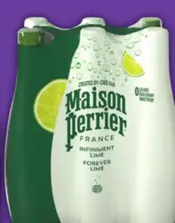 Food Basics SAN PELLEGRINO OR MAISON PERRIER CARBONATED WATER offer