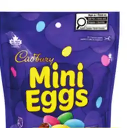 Food Basics CADBURY DAIRY MILK OR MINI EGG CHOCOLATE offer
