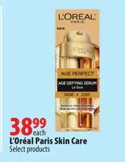 London Drugs L'Oréal Paris Skin Care offer