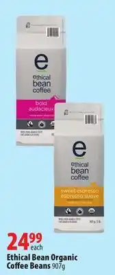 London Drugs Ethical Bean Organic Coffee Beans offer
