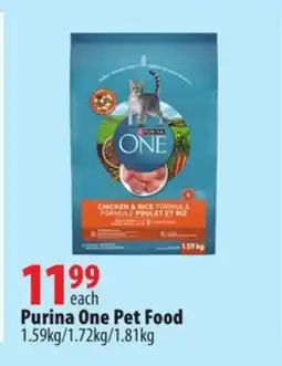 London Drugs Purina One Pet Food offer