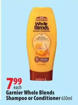 London Drugs Garnier Whole Blends Shampoo or Conditioner offer
