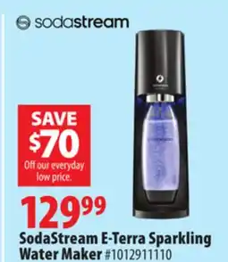 London Drugs SodaStream E-Terra Sparkling Water Maker offer