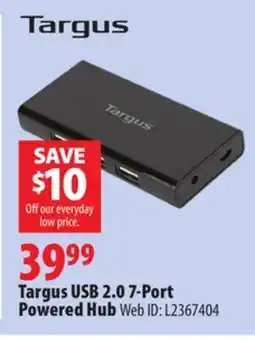 London Drugs Targus USB 2.0 7-Port Powered Hub offer