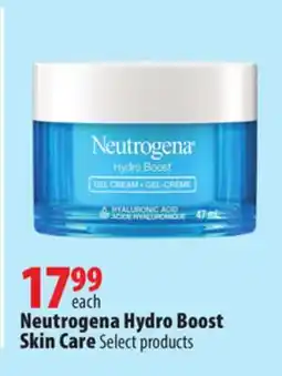 London Drugs Neutrogena Hydro Boost Skin Care offer
