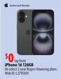 London Drugs iPhone 16 128GB offer