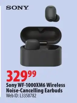 London Drugs Sony WF-1000XM6 Wireless Noise-Cancelling Earbuds offer