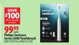 London Drugs Philips Sonicare Series 6500 Toothbrush offer