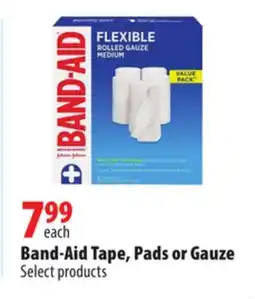 London Drugs Band-Aid Tape, Pads or Gauze offer