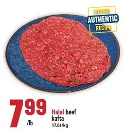 Marché Adonis Halal beef kafta offer