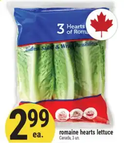 Marché Adonis romaine hearts lettuce offer