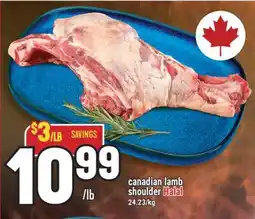 Marché Adonis CANADIAN LAMB SHOULDER HALAL offer